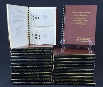 A Stereoscopic Atlas of Human Anatomy Bassett David L. 1950s-1960s. With View Master Reels. 24