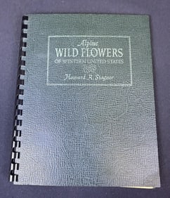 Alpine Wild Flowers Book Stereoscopic Reels 1946 By Howard R. Stagner. 10 View Master Reels.