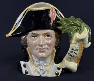 Royal Doulton Ceramic Mug D6967 Captain Bligh Measures 7 x 9 inches. Free from damage.