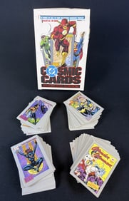 1991 DC Comics Cosmic Cards Collection By Impel. With pack box measuring 5.5 x 8.25 x 2 inches.