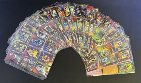 1992 Marvel Comics Trading Cards Near Complete Set 4 Hologram cards. Missing 34-37. By Impel. In