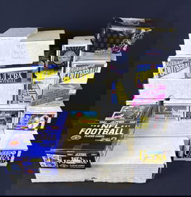 1991 NFL Football Cards Collection Description Multiple brands/sets. 21 boxes. 15 x 15 x 15 inches