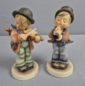 Goebel Hummel Figurines Serenade 85 & Little Fiddler 4