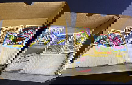 Marvel Universe Trading Cards 1990-91 Sets not inspected or inventoried. 10 x 6 x 4 inches total lot