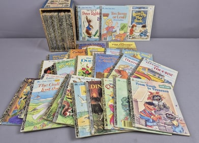 Large Assorted Little Golden Books Not all inspected. Please see images for details regarding the