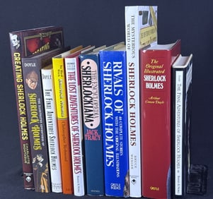 Sherlock Holmes Books Set of 10 Please see photos for included titles, publishing information and