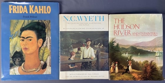 Artist Art Books Kahlo, Wyeth, Hudson River Frida Kahlo by Frank Milner. Published by PRC,
