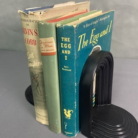 Vintage Books Macdonald Benson & Cobb The Autobiography of Irvin S Cobb: Exit Laughing. Published by