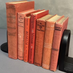 Red Covered Vintage & Antique Books Set of 7 Lucile Triumphant by Elizabeth M Duffield. Published by