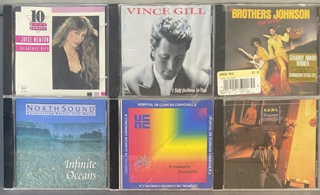 Six Compact Discs Vince Gill Juice Newton Lot of CDs includes I Still Believe in You by Vince Gill,