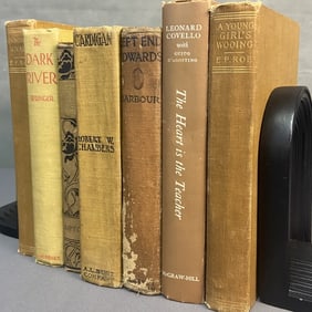 Vintage & Antique Yellow & Brown Books A Young Girl's Wooing by EP Roe. Published by PF Collier &