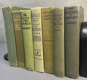 Green Covered Antique & Vintage Books My Four Years in Germany by James W Gerard. Published by