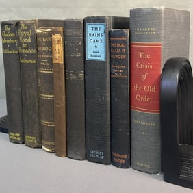 Black, Blue, Gray Covered Antique & Vintage Books The Crisis of the Old Order by Arthur M