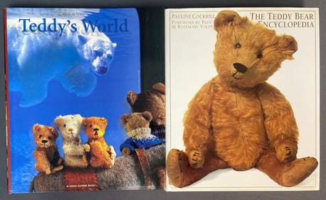 Hardcover Teddy Bear Books Set of Two The Teddy Bear Encyclopedia by Pauline Cockrill. Published by