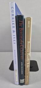 Mixed Lot of Photographic Hisotry Books Frontier Family Life A Photographic Chronicle of The Old