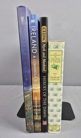 Assorted Ireland Irish Celtic Hardcover Books Some writing inside covers. Not all inspected. Please