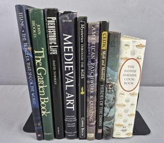 Mixed Lot of Hardcover Books Home History & More Not all inspected. Please see images for details