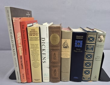 10 Books Written by and About Charles Dickens Not all inspected. Please see images for details
