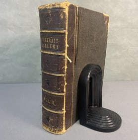 Antique Portrait Gallery Book 1873 Portrait Gallery of Eminent Men and Women of Europe and America
