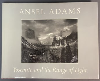 Ansel Adams Yosemite & Range of Light Art Book Yosemite and the Range of Light by Ansel Adams.