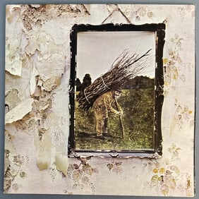 Led Zeppelin Self Titled Vinyl Album Untitled or Self titled album, Atlantic Records SD 7208, 1971.
