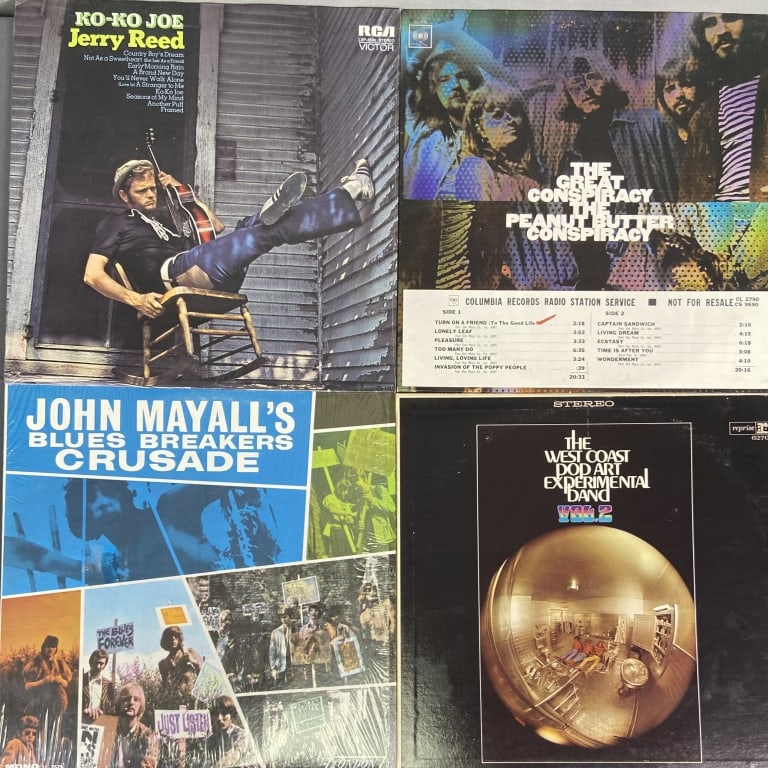 Vinyl Records Jerry Reed John Mayall PB Conspiracy Ko-Ko Joe by Jerry Reed, RCA Victor, LSP-4596, (1 of 11)