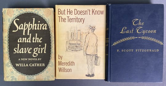 Vintage Books Willson Cather & Fitzgerald Sapphira and the Slave Girl by Willa Cather. Published by