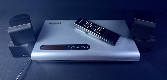 Vintage Boss Lifestyle Music System Stereo CD With remote. Powers on. Otherwise untested. Measures