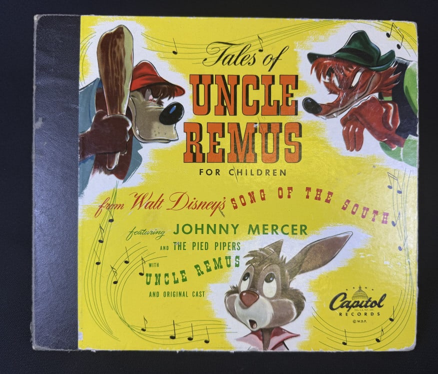 Disney Tales Of Uncle Remus 78 Shellac Records (1 of 9)