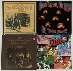 Grateful Dead CSN&Y Vinyl Records Lot of 4 Workin Mans