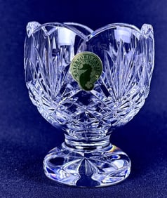 Waterford Crystal Footed Pot-Pourri Bowl With original box measuring 6 x 4 x 4