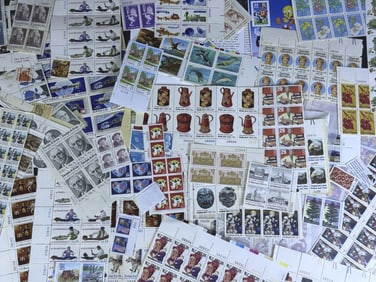 Assorted Postage Stamp Collection Mixed Lot Many stamps, different themes and years.