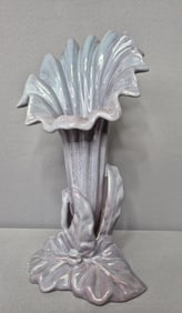 Vintage Art Deco Royal Haeger Hickman Pottery Vase Measures 14 inches tall. Small chips on bottom