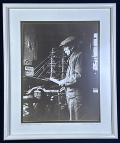 W.R. MacAskill Photograph Nova Scotia 1929 Matted and framed measuring 18 x 15 x 1 inches. Print