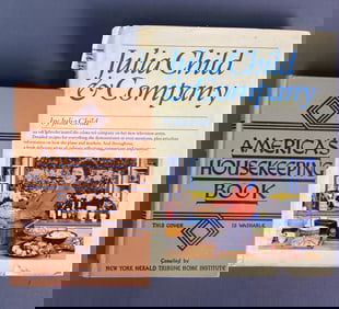 Vintage Cookbooks First Editions Julia Child America's Housekeeping Book compiled by New York Herald