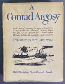 Vintage Book Conrad Argosy Joseph Conrad 1942 A Conrad Argosy by Joseph Conrad, compiling 14 works
