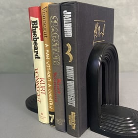 Kurt Vonnegut Books First Editions Set of Four Bluebeard, published by Delacorte Press 1987,