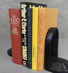 Vintage Science Fiction Books Clarke Brunner Carr Total Eclipse by John Brunner, published by