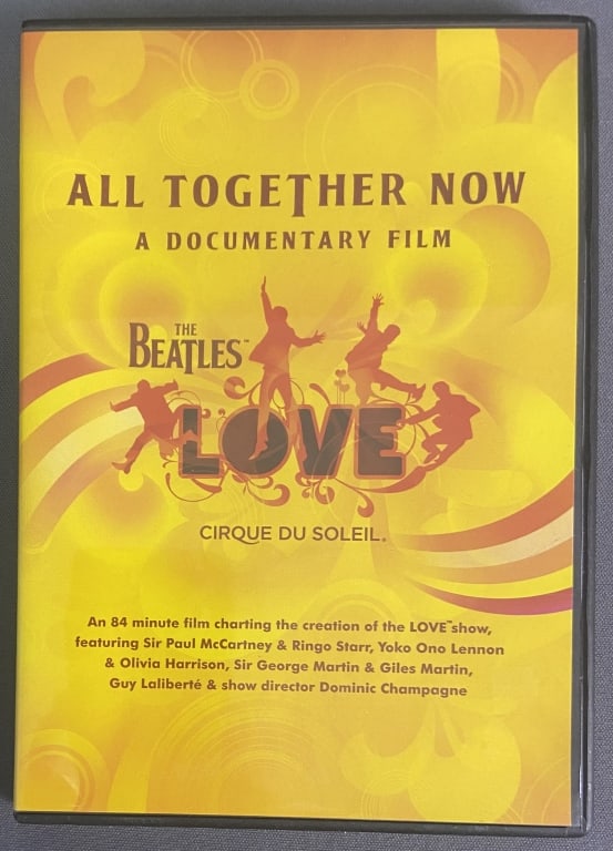 All Together Now Beatles Documentary on DVD Documentary on the Cirque du Soliel Love show based on (1 of 4)