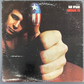 Vinyl Don McLean American Pie American Pie by Don McLean, United Artists UAS 5535, 1971.