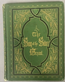 Antique Book The Song of the Sower 1870 The Song of the Sower by William Cullen Bryant. Published by