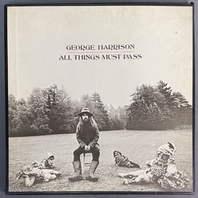 Vinyl George Harrison All Things Must Pass Box Set Vinyl box set album All Things Must Pass by