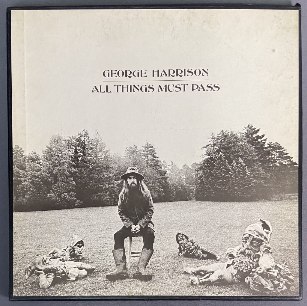 Vinyl George Harrison All Things Must Pass Box Set Vinyl box set album All Things Must Pass by (1 of 12)