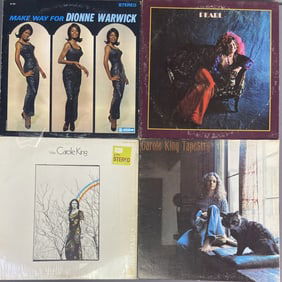 Vinyl Records King, Joplin, & Warwick Writer: Carole King, A&M Records