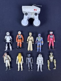 Vintage Kenner Star Wars Action Figure Beaters Lot Heavy playwear standing and yellowing present