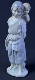 Lladro Porcelain Figurine 4800 Gypsy With Brother Good condition free from damage.