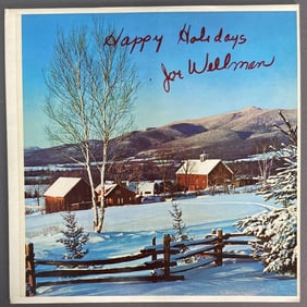 Vinyl Christmas Record Transportation Adv Co Seasons Greetings from Transportation Adv. Co.,