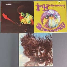 Vinyl Records Jimi Hendrix Set of Three Are You Experienced? Reprise Records, RS
