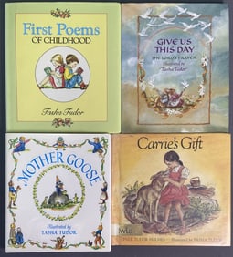 Tasha Tudor Mother Goose & Poem Books Carrie's Gift by Efner Tudor Holmes, illustrated by Tasha