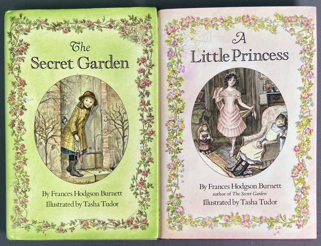 Frances Hodgson Burnett Tasha Tudor Books A Little Princess, published by Harper Collins, 1985. (1 of 11)